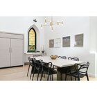 Kit 4 Cadeiras Polipropileno Alegra Espresso Móveis Preto