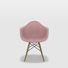 Kit 4 Cadeiras Pp Eames Arm Empório  Rosa