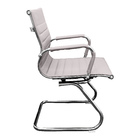 Kit 4 Cadeiras Presidente Esteirinha Baixa Com Base Fixa Preto