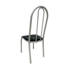 Kit 4 Cadeiras Requinte Sala Jantar Aço Tubolar Cozinha Couri