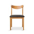 Kit 4 Cadeiras Sala De Jantar Aurora Preto/nature