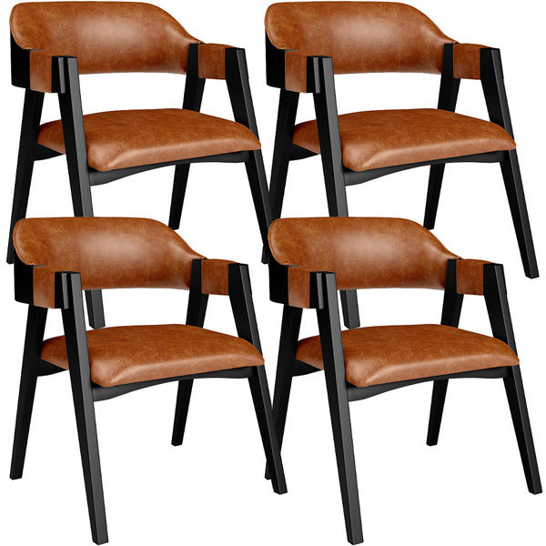 Kit 4 Cadeiras Sala De Jantar Estar Living Estofada Suran L02