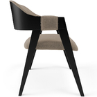 Kit 4 Cadeiras Sala De Jantar Estar Living Estofada Suran L02