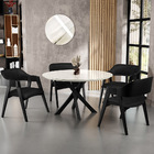 Kit 4 Cadeiras Sala De Jantar Estar Living Estofada Suran L02