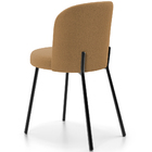 Kit 4 Cadeiras Sala De Jantar Estofada Gavi L02 Bouclê Mostar