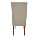 Kit 4 Cadeiras Sala De Jantar Estofadas Eloísa Veludo Bege (l