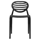 Kit 4 Cadeiras Stripe Preto