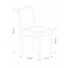 Kit 4 Cadeiras Summer Tre Mobili Bege