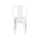 Kit 4 Cadeiras Tolix Iron Design Branca