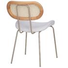 Kit 4 Cadeiras Toscana Fratini Aço Champagne