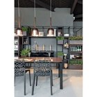 Kit 4 Cadeiras Vazada Em Polipropileno Gruvyer Espresso Móvei