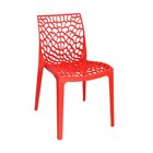 Kit 4 Cadeiras Vazada Em Polipropileno Gruvyer Espresso Móvei