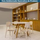 Kit 4 Cadeiras Vegas Cátia Fratini Em Polipropileno Cor Fendi