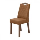 Kit 4 Cadeiras Vênus Imbuia Clean/corino Caramelo 75872 - Móv