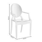 Kit 4 Cadeiras Wind Plus Em Polipropileno Kappesberg Branco