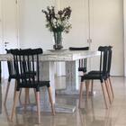 Kit 4 Cadeiras Windsor Preta