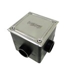 Kit 4 Caixa De Passagem Led Piscina Tampa Inox - Sodramar