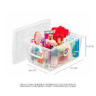 Kit 4 Caixa Organizadora Com Trava 7,5 L Cristal Ordene