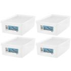 Kit 4 Caixas Organizadoras Para Calçados 38 A 46 Empilháveis