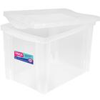 Kit 4 Caixas Organizadoras Plásticas 30l Com Trava Ordene Inc