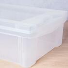 Kit 4 Caixas Organizadoras Plásticas Com Tampa Empilhável 13,