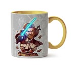 Kit 4 Canecas Star Wars Ameaça Fantasma - Kit Color