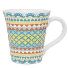 Kit 4 Canecas Tulipa Bilro Oxford® Cerâmica 330ml