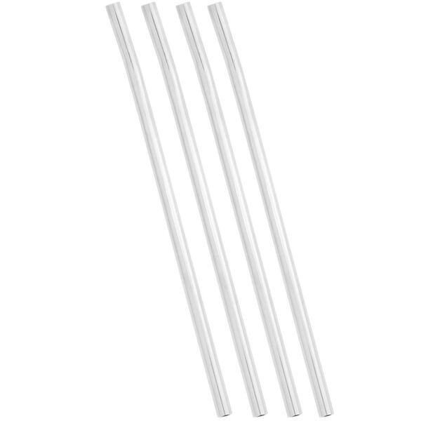 Kit 4 Canudos De Aço Inox Reutilizáveis Sustentável Retos 6,3