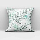 Kit 4 Capas Almofadas Decorativas Own Folhas Verdes - 45x45 Cm