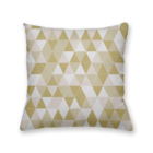 Kit 4 Capas Almofadas Decorativas Own Geométrico Bege - 45x45