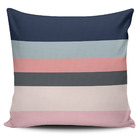 Kit 4 Capas Almofadas Rosa E Azul E Rosa Moderna 45x45cm