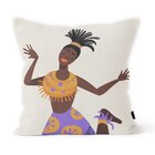 Kit 4 Capas De  Almofadas Decorativas Own  Africanas Poses -