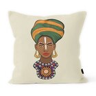 Kit 4 Capas De  Almofadas Decorativas Own Africanas Acessório