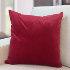 Kit 4 Capas De Almofada 45x45 + 4 Enchimentos  Azul/vermelho