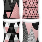 Kit 4 Capas De Almofada Estampada - 8