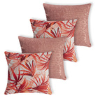 Kit 4 Capas De Almofada Jacquard Manchester - 1012