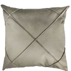 Kit 4 Capas De Almofada Veludo Drapeada Quadrada Azul Marinho