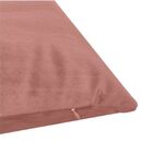 Kit 4 Capas De Almofada Veludo Drapeada Quadrada Verde Menta