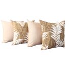 Kit 4 Capas De Almofadas Decorativa Moderna 45 X 45 - Textura