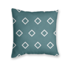 Kit 4 Capas De Almofadas Decorativas Geométricas Verde - 45x4