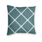 Kit 4 Capas De Almofadas Decorativas Geométricas Verde - 45x4