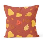 Kit 4 Capas De Almofadas Decorativas Own  Folhas E Cogumelos