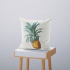 Kit 4 Capas De Almofadas Decorativas Own Abacaxi - 45x45 Cm