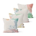 Kit 4 Capas De Almofadas Decorativas Own Abstrata Colorida E