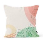 Kit 4 Capas De Almofadas Decorativas Own Abstrata Colorida E