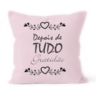 Kit 4 Capas De Almofadas Decorativas Own Antes De Tudo Fé Rosa