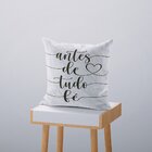 Kit 4 Capas De Almofadas Decorativas Own Antes Fé Depois Grat