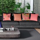 Kit 4 Capas De Almofadas Decorativas Own Donuts - 45x45 Cm