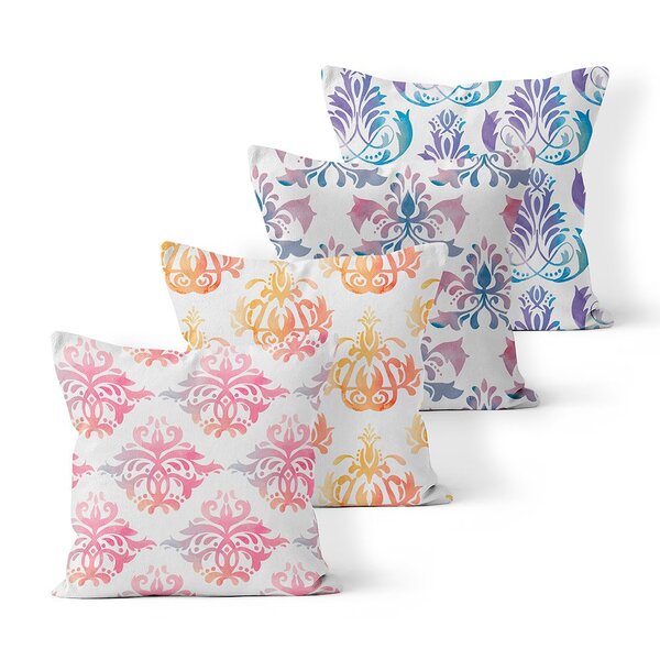 Kit 4 Capas De Almofadas Decorativas Own Estampa Arabesco - 4