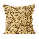 Kit 4 Capas De Almofadas Decorativas Own Estampa Traços - 45x